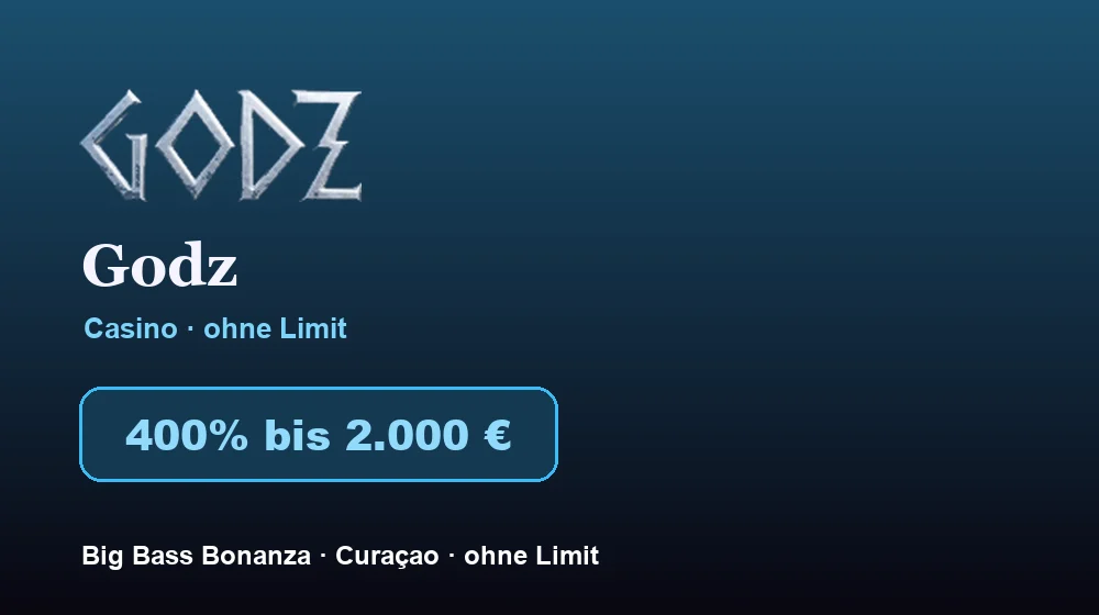 Screenshot von Godz Casino