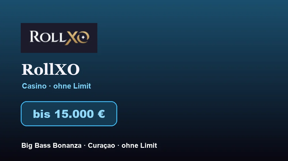 Screenshot von RollXO Casino
